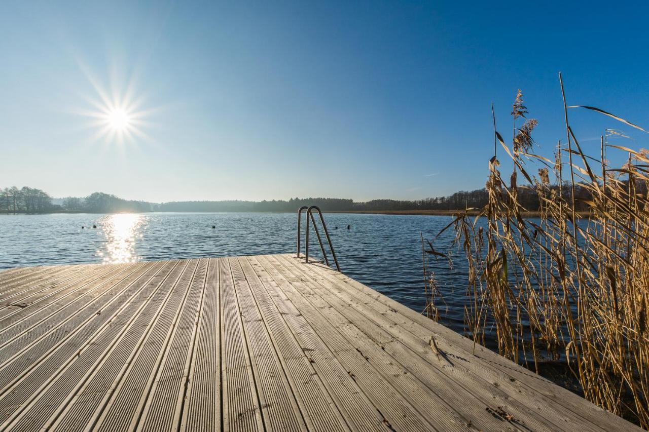 Feriendomizil Im Luftkurort - Ferienhaus-Sauna-See-Onsenbad Krakow am See Ngoại thất bức ảnh