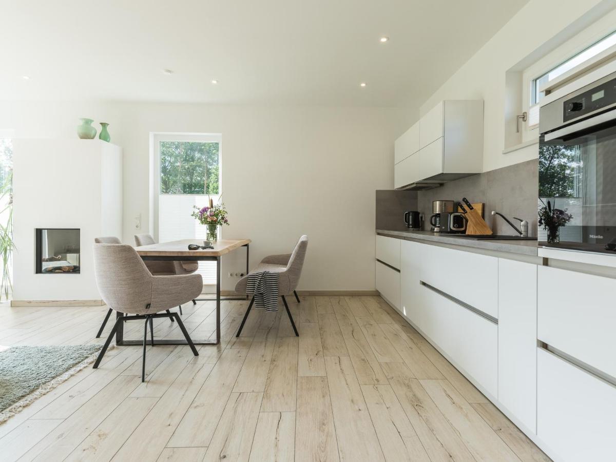 Feriendomizil Im Luftkurort - Ferienhaus-Sauna-See-Onsenbad Krakow am See Ngoại thất bức ảnh